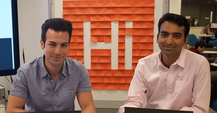 Juno founders Chris Abkarians and Nikhil Agarwal