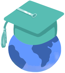 graduation-hat-globe