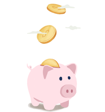 piggy-bank-with-coins-and-cloud